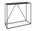 Thin Console Table, Black
