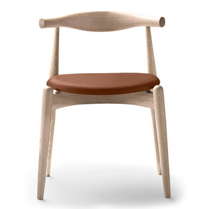 CH20 Chair, Soaped Oak / Brown Leather