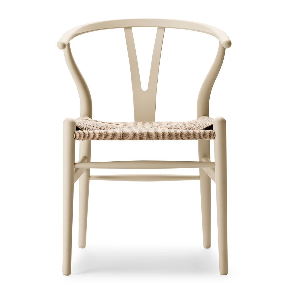 Carl Hansen & Søn CH24 Wishbone -tuoli soft Barley, luonnollisenvärinen istuin