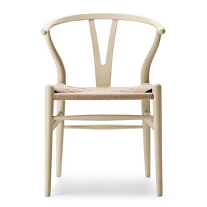 CH24 Wishbone Chair, Soft Barley