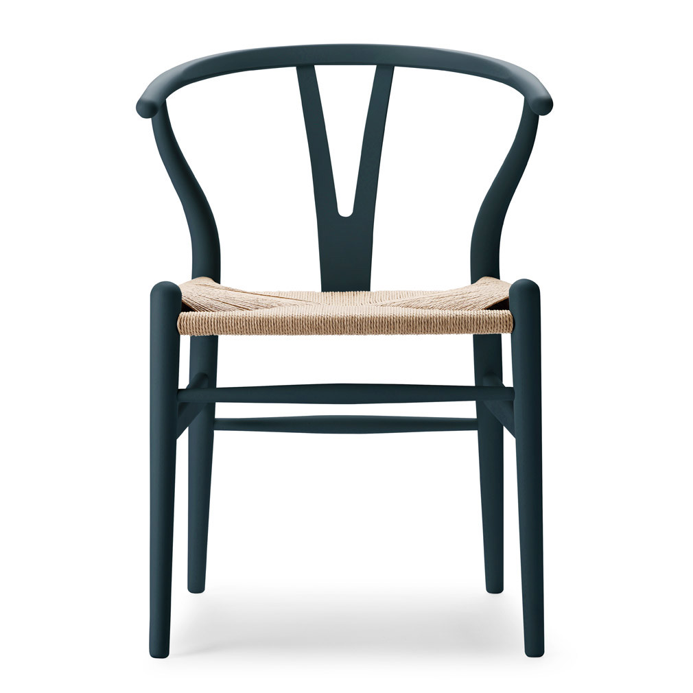 Carl Hansen & Søn CH24 Wishbone -tuoli soft North Sea, luonnollisenvärinen istuin