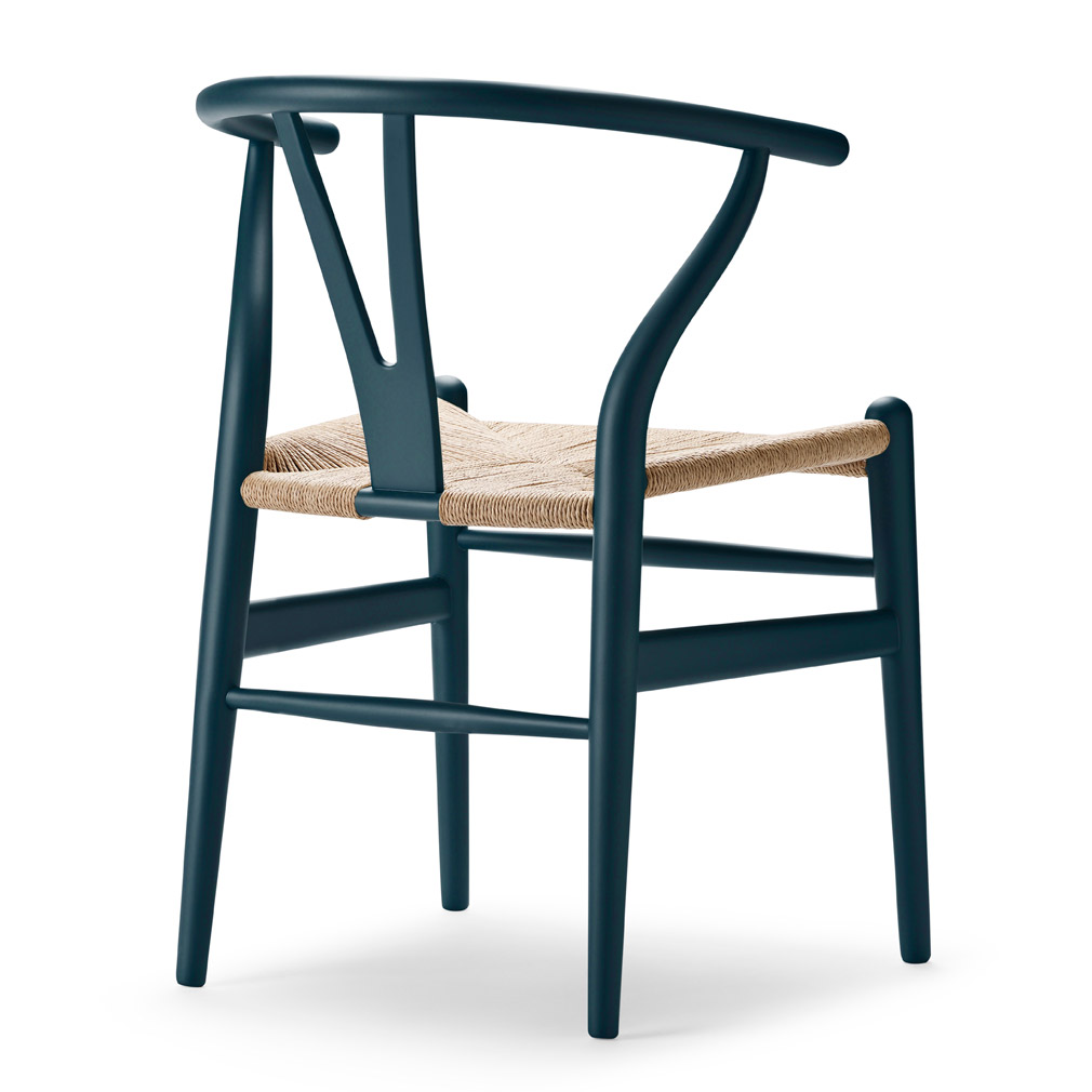 Carl Hansen & Søn CH24 Wishbone Chair, Soft North Sea