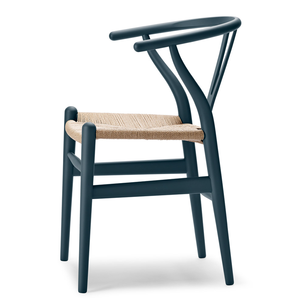 Carl Hansen & Søn CH24 Wishbone Chair, Soft North Sea | Vepsäläinen