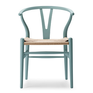 CH24 Wishbone Chair, Soft Pewter