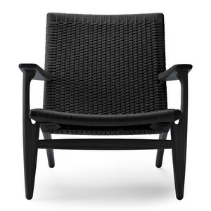 CH25 Armchair, Black