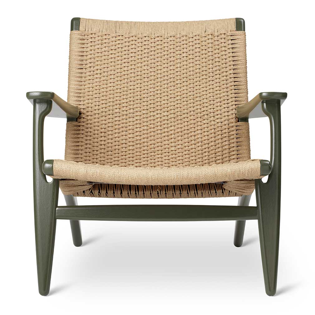 Carl Hansen Son CH25 Armchair Seaweed Green Vepsalainen