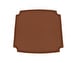 CH24 Chair Seat Cushion, Loke Leather Light Brown