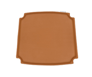 CH24 Chair Seat Cushion, Loke Leather Cognac