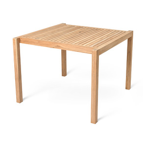 AH902-pöytä, tiikki, 100 x 100 cm