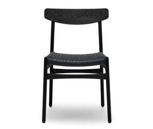 CH23-tuoli, musta tammi/musta