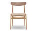 CH23 Chair, Oiled Oak-Walnut / Natural