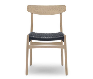 CH23 Chair, Soap-Finished Oak / Black