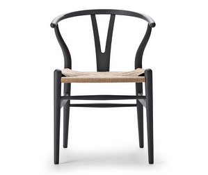 CH24 Wishbone Chair, Soft Anthracite Grey