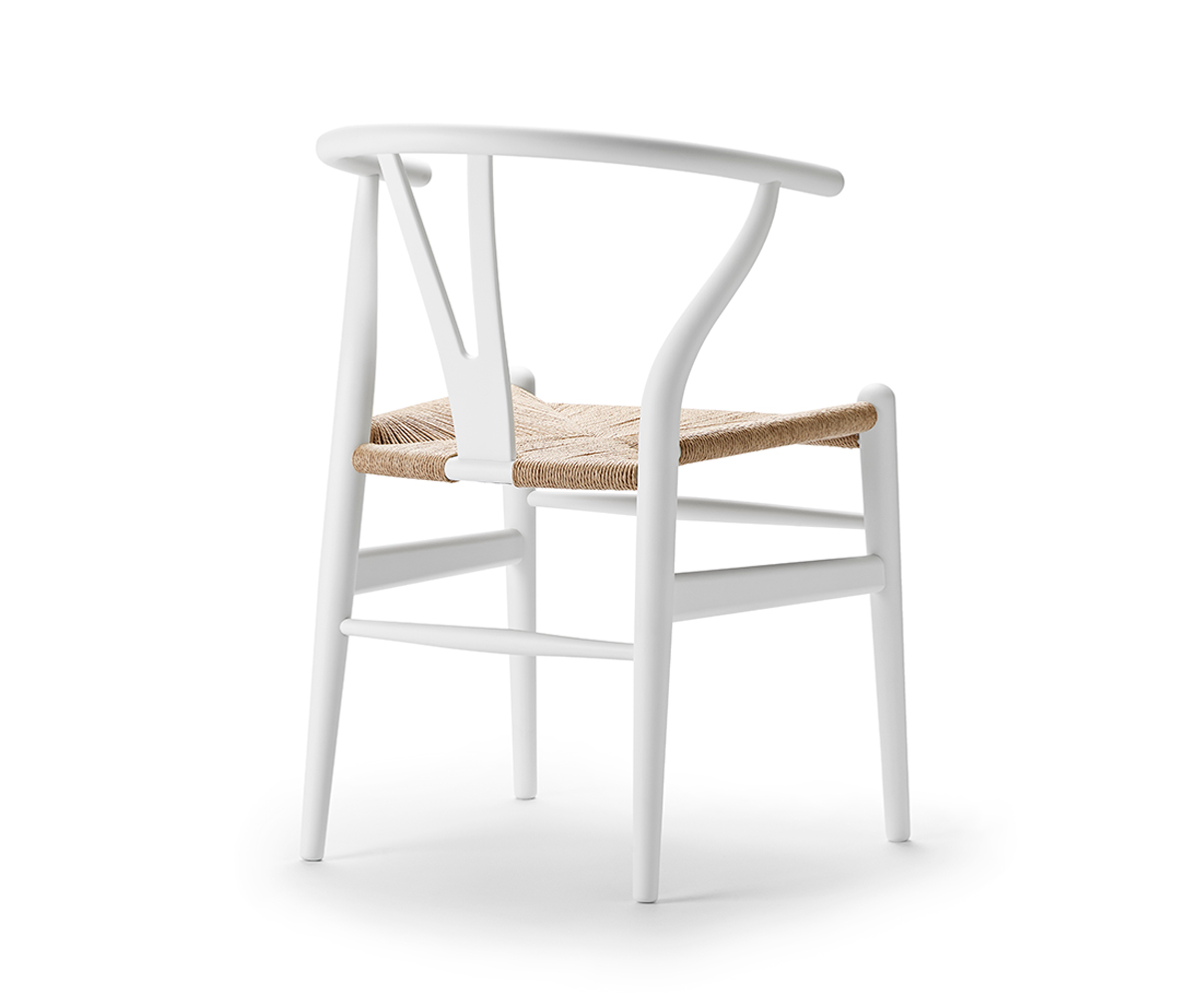 Wishbone chair white cheap