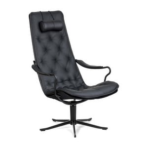 Bravo Armchair, Fantasy Leather Black / Black