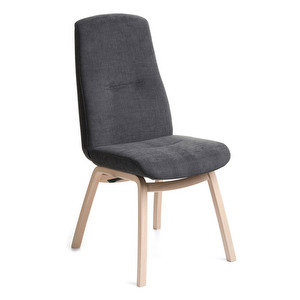 Freetime Chair, Degas Fabric Antracite / Oak