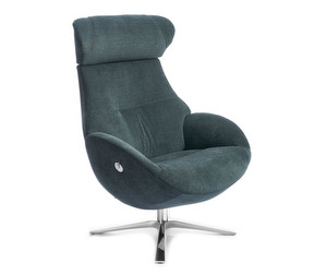 Globe Armchair, Velvety Velvet 28 Dark Green, H 105 cm