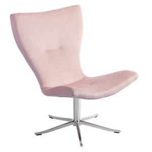 Gyro Armchair, Evita Fabric Pink
