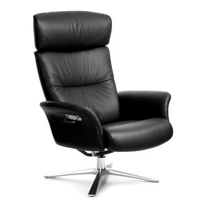Master Classic Armchair, Fantasy Leather Black