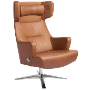 Myplace Armchair, Jesolo Leather Cognac