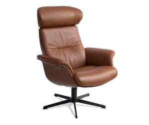 Timeout Armchair, Western Leather Cognac