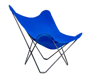 Sunshine Mariposa Butterfly Chair, Atlantic Blue