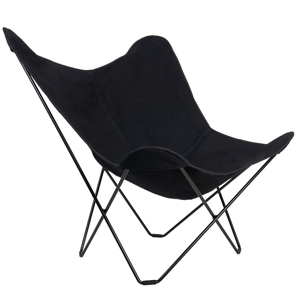Cuero Design Mariposa Butterfly Chair Black/Black
