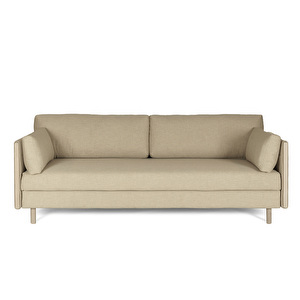 Limone-vuodesohva, Ridge-kangas 05 beige, L 212 cm