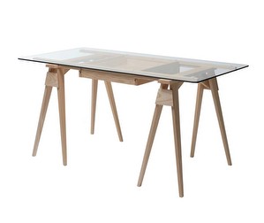 Arco Desk, Oak