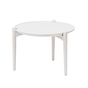 Aria-sohvapöytä, valkoinen, ⌀ 50 cm