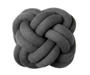 Knot Cushion, Grey