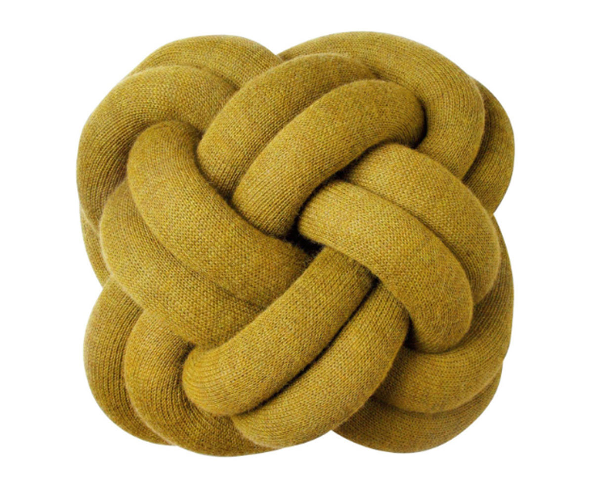 Design House Stockholm Knot Cushion Yellow