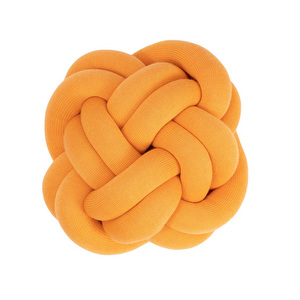 Knot Cushion, Apricot