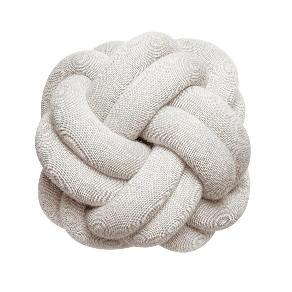 Design House Stockholm Knot Cushion Off-White