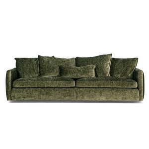 Ares-sohva, Cozy-kangas 9207 vihreä, L 262 cm