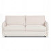 Ellis Sofa Bed, Sense Fabric 4001 Light Beige, W 202 cm