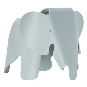 Eames Elephant Stool, Ice Grey