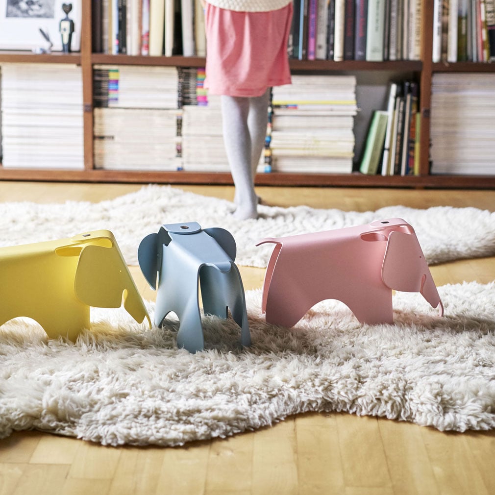 Vitra Eames Elephant Stool, Ice Grey | Vepsäläinen