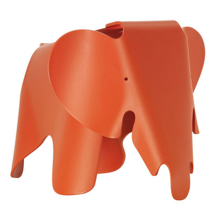 Eames Elephant -jakkara, poppy red