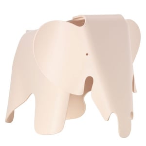 Eames Elephant Stool, Pale Rose