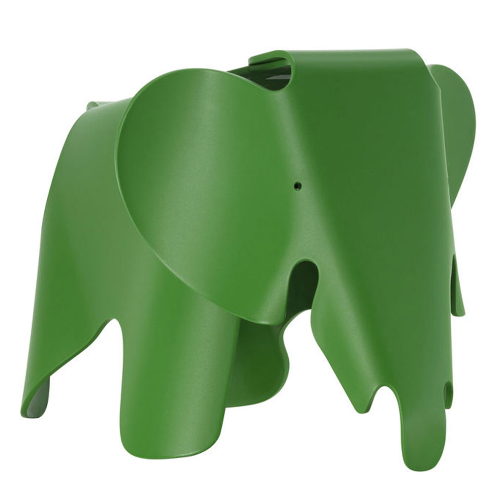 Vitra Eames Elephant Stool Palm Green