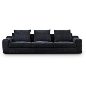 Aton-sohva, Soft-kangas 16 tummansininen, L 285 cm