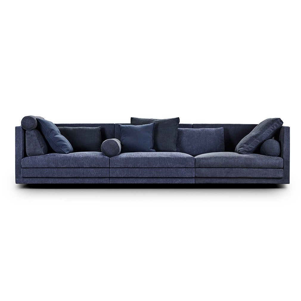 Eilersen Cocoon-sohva sininen, L 320 cm