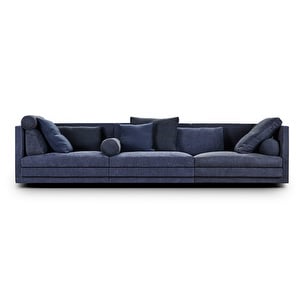Cocoon-sohva, sininen, L 320 cm