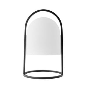 Solar Lantern, White/Black, H 30 cm
