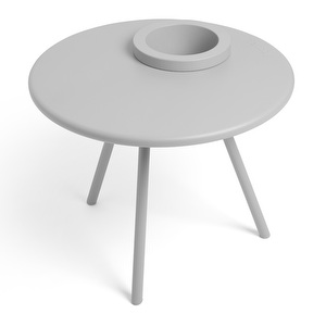 Bakkes-pöytä, light grey, ø 60 cm
