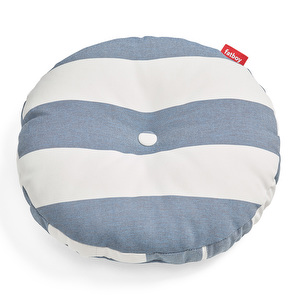 Circle-tyyny, stripe ocean blue, ø 48 cm