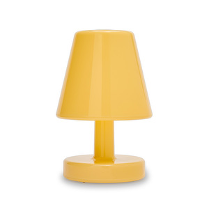 Edison the Ambiance -pöytävalaisin, pale yellow, ladattava