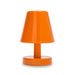 Edison the Ambiance -pöytävalaisin, sunny orange, ladattava