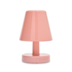 Edison the Ambiance -pöytävalaisin, soft pink, ladattava